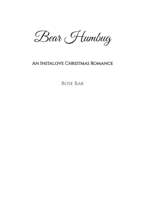 Cover of Bear Humbug: A Fated Mate Holiday Paranormal Romantic Comedy