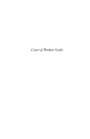 Cover of COURT OF BROKEN OATHS