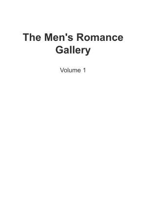 Cover of Men's Romance Gallery: Volume 1