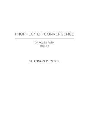 Cover of Prophecy of Convergence: A Slow Burn Romantic Fantasy