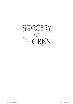 Cover of Sorcery of Thorns