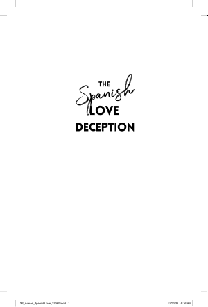 Cover of The Spanish Love Deception